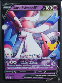 Dark Sylveon V - Holo Promo #SWSH134 SWSH: Sword & Shield Promo Cards NM - Image 1
