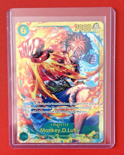 Monkey.D.Luffy SEC OP13-118 Carrying On His Will One Piece TCG NM English - Image 1