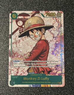 NM 💎 MONKEY D. LUFFY #118 (OP13-118) SEC ALT ART CARRYING ON HIS WILL ONE PIECE - Image 1