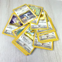 Normal Pokemon Cards Mixed Lot x31, Vintage Meowth, Eevee, Jigglypuff, Togepi - Image 1