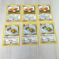 Normal Pokemon Cards Mixed Lot x31, Vintage Meowth, Eevee, Jigglypuff, Togepi - Image 5