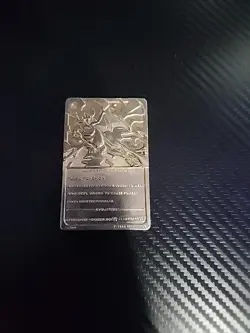 Vintage Pokemon Limited Edition 1999 Charizard 23K Gold Plated Trading Card BK - Image 2