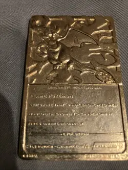 Vintage Pokemon Limited Edition 1999 Charizard 23K Gold Plated Trading Card BK - Image 2