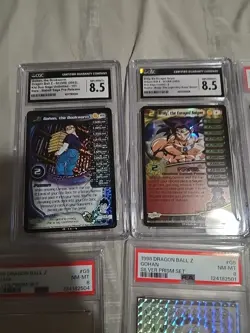 Dragon Ball Z Cgc Graded Psa Card Lot Of 6 - Image 1