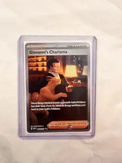 Giovanni's Charisma 207/165 Sv2a: Pokemon Card 151 Holo - Image 1