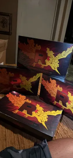 POKEMON TCG TEAM ROCKET'S MOLTRES UPC Ultra Premium Collection Sealed IN HAND - Image 1