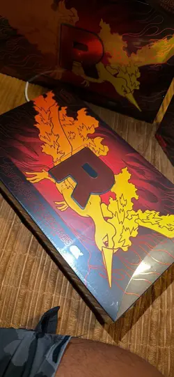 POKEMON TCG TEAM ROCKET'S MOLTRES UPC Ultra Premium Collection Sealed IN HAND - Image 2