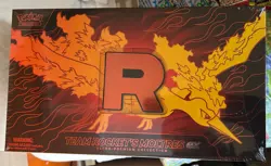 POKEMON TCG TEAM ROCKET'S MOLTRES UPC Ultra Premium Collection Sealed In Hand - Image 1