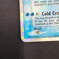 Pokemon TCG Articuno EX Holofoil LP Card FireRed/LeafGreen, Secret Rare, 114/112 - Image 3