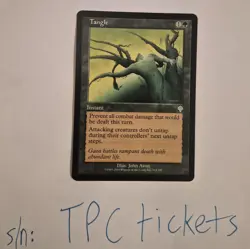 Tangle - Invasion - Magic the Gathering MTG card - Near Mint NM - TCG Value $6 - Image 1