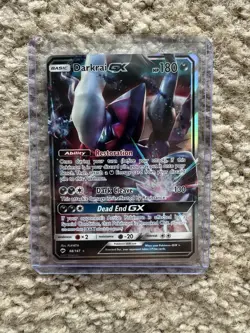 Darkrai GX 88/147 2017 SM Burning Shadows Pokemon Card Ultra Rare Full Art Holo - Image 1