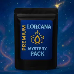 Lorcana 6 Card Premium Mystery Pack - all Rares Or Better 1 Guaranteed Cold Foil - Image 1