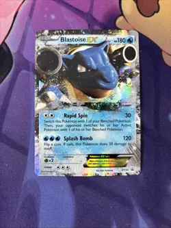 Blastoise EX XY30 XY Black Star Promo Holo Pokemon Card LP - Image 1
