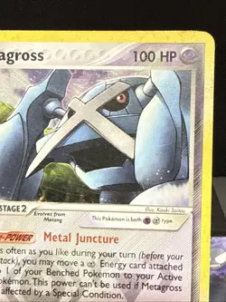 Pokemon Card Metagross 11/101 Rare Reverse Holo EX Hidden Legends NM - Image 2