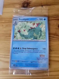 Pokemon TCG Illustration Contest 2024 Promo Cards Sealed Ground Shipping - Image 1