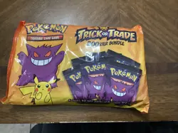 Nintendo Pokemon TCG BOOster Trick Or Trade Trading Card Game - 120 Cards 820650850783 - Image 1