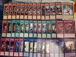 Yugioh 43 Card Hecahand Azamina Deck Core Nightmare Apprentice Wanted Yadel - Image 1