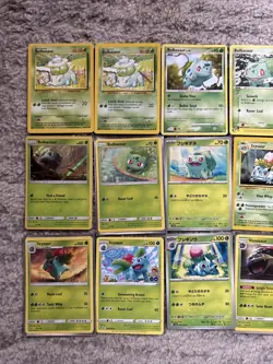 Pokemon Cards Bulbasaur Ivysaur Venusaur Lot - Image 2
