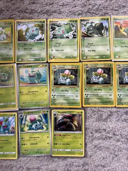 Pokemon Cards Bulbasaur Ivysaur Venusaur Lot - Image 3