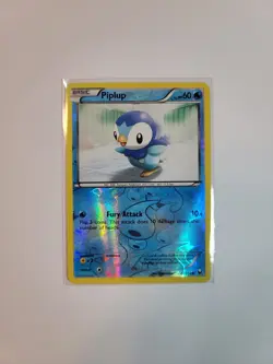 Piplup 27/108 Dark Explorers Reverse Holo Rare 2012 Pokemon Card NM - Image 1