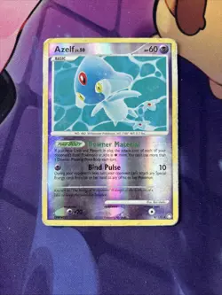 Azelf 4/123 Reverse Holo Rare Diamond & Pearl Mysterious Treasures Card HP - Image 1