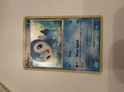 Pokemon Piplup DP03 Pop Series 6 Promo Holo Black Star Card TCG 2007 - Image 1
