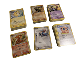 Bulk Common Non-holo Pokemon Cards 300 Count (2005-2007) ~30 Trainer/Energy - Image 1