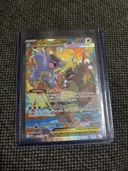 Mega Kangaskhan EX 182/132 Mega Evolution Secret Rare Pokemon Card - Image 1