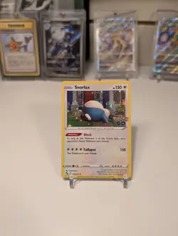 Pokemon Card Pokemon GO - SNORLAX 055/78 Cosmos Holo Promo Lightly Played - Image 1