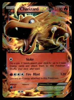 Charizard-EX #11/106 Ultra Rare - Pokemon XY Flashfire - NM - Image 1