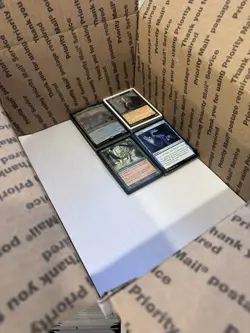 🧙17lbs+ 4200+ UNSEARCHED Magic The Gathering Bulk Lot LP/NM w/ Rares & Foils‼ - Image 2