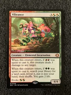 Magic The Gathering MTG - Vibrance - Lorwyn Eclipsed - Image 1