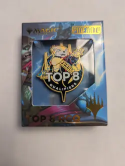MTG Magic the Gathering RCQ Top 8 Pin - Ral, Crackling Wit Pinfinity - Image 1