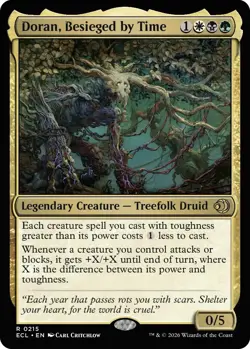 MTG Lorwyn Eclipsed - Doran, Besieged by Time NM - Image 1