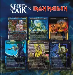 MTG Secret Lair X Iron Maiden Album Art Non-Foil Secret Lair Factory Sealed - Image 2