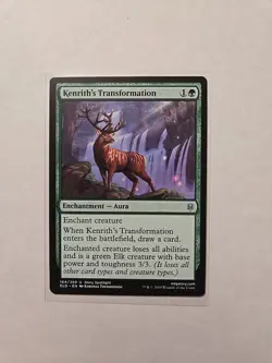 Kenrith's Transformation - Throne Of Eldraine - LP - Uncommon - Aura - Image 1