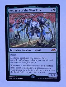 MTG Kodama of the West Tree Kamigawa: Neon Dynasty Regular NM - Image 2