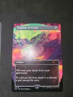 MTG Crucible of Worlds Alien Auroras Secret Lair NM - Image 1