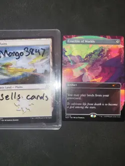 MTG Crucible of Worlds Alien Auroras Secret Lair NM - Image 3