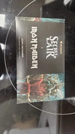 MTG Secret Lair x Iron Maiden: Eddie Unchained Foil Edition *OPENED* - Image 1