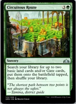 Circuitous Route - Guilds of Ravnica #125 - MTG - Image 1