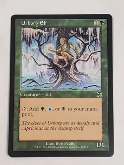 MTG Urborg Elf (Apocalypse/Green/C) - BGM - Image 1