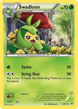 Pokemon Black & White Noble Victories Choose Your Card 2011 Vintage NM/LP - Image 3