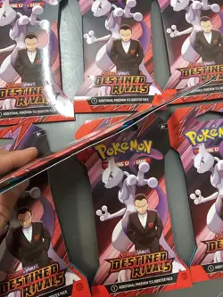 Pokemon Scarlet And Violet Destined Rivals Sleeved Booster Packs Lot Of 15 - Image 2