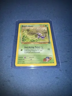 Pokemon TCG Koga's Ekans 77/132 Gym Challenge Regular - Image 1