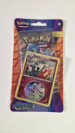 2016 Pokemon Steam Siege XY Blister Coin Booster Pack Floette - Image 1