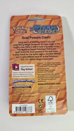 2016 Pokemon Steam Siege XY Blister Coin Booster Pack Floette - Image 2