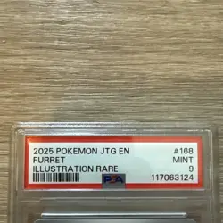 Furret 168/159 PSA 9 Mint 2025 Pokemon Journey Together Illustration Rare - Image 2