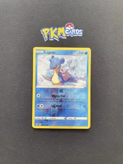 Pokemon TCG Lapras Chilling Reign 029/198 Reverse Holo LP. - Image 1