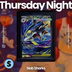 2025 POKEMON PHANTASMAL FLAMES #127/094 MEGA SHARPEDO EX SIR - Image 1